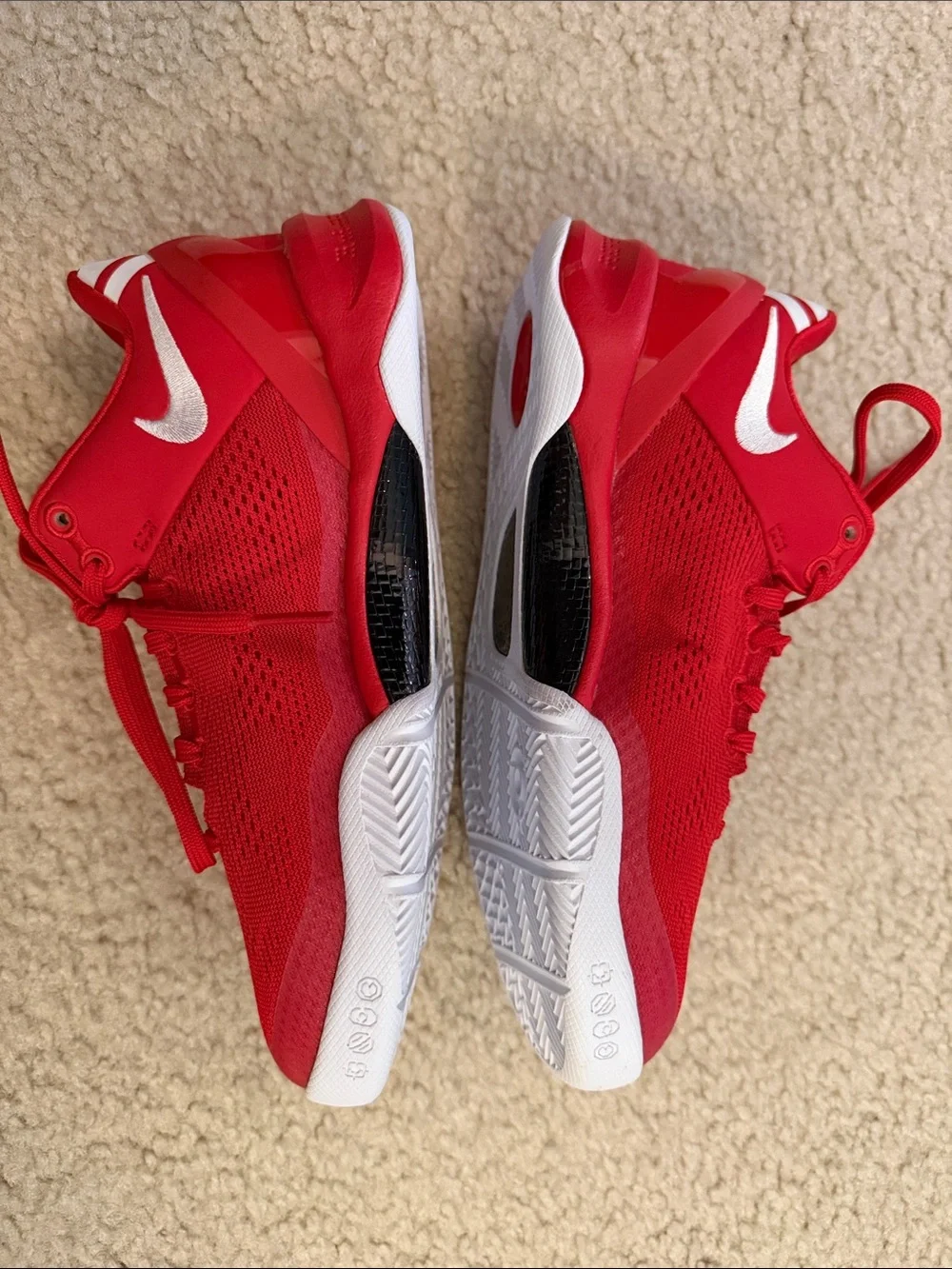 Kobe Bryant Logo Red Basketball Sneakers